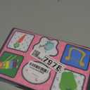 Tummy Time/Baby Mirror Toys, Black and White High Contrast Tabletop Mount Baby Newborn Toys 0 3 6 Months Brain Development, Sensory Texture Piano Infant Toys 0 3 6 Months with Squeaker