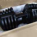 Lifepro Adjustable Dumbbells  25lb Pair or 90lb Single, Quick-Select Hand Weights for Men/Women  Space Saving Exercise Fitness Dumbbells for Home Gym Strength & Weight Training