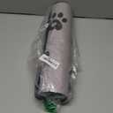 Pet Feeding Mats 16"x24"- Absorbent Dog Mat for Food and Water, Large Pet Food Mat, Rubber Mat for Dog Bowls, Pet Food Mats for Floor, Mat for Cat Food and Water Bowls, Dark Grey