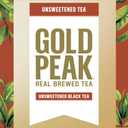 Gold Peak Tea, Unsweet Tea, 16.9 fl oz, 6 Pack (EXP 11/01/26)