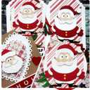 Christmas Leaf Snata Elk Metal Die Cuts for Card Making,Merry Christmas Pine Card Cutting Dies Cut Stencils DIY Scrapbooking Album Decorative Embossing Paper Card Embossing Craft