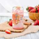 In My Auntie Era 16 Oz Coffee Glass Cup, Aunt Gifts From Niece Nephew, Promoted To Aunt Best Auntie Christmas Valentines Mothers Day Gift