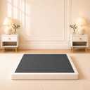 3 Inch Low Profile Queen Box Spring Metal Bed Base with Clean Cover