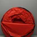 Dog Tunnel, Dog Agility Tunnel, Agility Equipment, Play, Playground, for Puppy, Pet, Crawling, Small, Medium, Large, Indoor/Outdoor, Pop Up Set, Obstacle Course, Exercise Tube, Toy, Red, 18 Feet