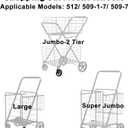 Shopping Cart Front Wheels