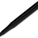Paper Mate EraserMate Erasable Pen, Medium Point, Black, Box of 12