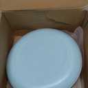 Grow Forward 16-piece Premium Wheat Straw Dinnerware Sets for 4 - Unbreakable Dishwasher & Microwave Safe Plastic Plates and Bowls Sets - Patio, Outdoors, RV, Camping Dishes - Tropical