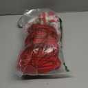 Christmas Tree Skirt 48 inch Large Tree Skirt Snowflake Reindeer Red Xmas Tree Skirt Rustic Christmas Tree Mat Decorations for Winter New Year Holiday Party Decor Indoor Outdoor