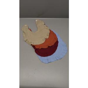 Muslin Baby Bibs for Drooling and Teething Newborn Drool Bibs for Baby Girl Boy