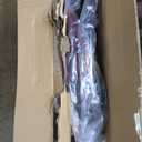 Baby Walker Foldable with 9 Adjustable Heights, Baby Walkers and Activity Center for Boys Girls Babies 7-18 Months, Baby Walker with Wheels Portable (Black)