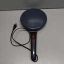 Gourmia 8 Electric Crepe Maker  Nonstick Ceramic Surface, One-Touch Operation, Includes Batter Tray, Compact & Easy to Clean, Crepe, Pancake & Tortilla Maker