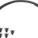 Dasbecan Front Wheel Arch Fender Trim Moulding Molding Compatible With Dodge Durango 2011-2018 Fender Flares Right Passenger Side Replaces# CH1291112 57010620AD