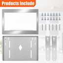 GMTK2768AF 27" Stainless Steel Trim Kit Compatible with Frigidaire Gallery 2.2 cu.ft Built-in Microwave GMBS3068AF