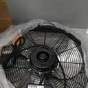 VEVOR 18 Inch Industrial Wall Mount Fan 2PCS, High Velocity 4000 CFM with 3-Speed Manual Control & 360 Tilt Adjustment, for Indoor Use, Warehouse, Workshop, Basement, and Commercial Spaces