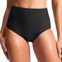 G Gradual Women's High Waisted Bikini Bottoms Tummy Control Swim Bottom Full Coverage Bathing Suit Swimsuit Bottoms for Women XL