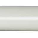 Ivilon Window Curtain Rod Decorative End Cap Design, 1 Inch Rod, 120 to 240 Inch. Ivory