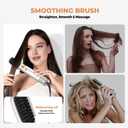 Hair Dryer Brush Set 5 in 1, Hot Air Styler Negative Ion Air Curling Wrap Air Curler, Round Brush Blow Dryer Curling Iron Hair Styling Tools Gift for Dry,Volumize, Straight,Curl,100-120V