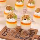 120 Pcs Dessert Cups with Spoons 60 Pcs 5 OZ Mini Clear Plastic Dessert Parfait Cup 60 Pc Spoons for Party Small Round Serving Goblet Wine Shot Disposable Fruit Ice Cream Mousse Pudding Appetizer Bowl