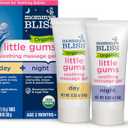 2 x Mommy's Bliss Organic Little Gums Soothing Massage Gel Day and Night Combo, Great for Teething Babies, Age 2 Months+, Sugar Free, Mild & Sweet Flavor, 2 - 0.53 Oz Tubes (Pack of 1)