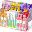 AIEVE Drink Packet Organizer, 2-Tier Water Flavor Packet Holder for Pantry Storage, Acrylic Drink Mix Organizer Hydration Powdered Mixes Holder Container for Cabinet Kitchen Storage