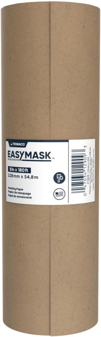Easy Mask Brown General Purpose Masking Paper, 9-inch X 180-feet