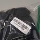 FUAMEY Dog Coat for Large Dogs,Waterproof Dog Winter Jacket with Harness Built in Puppy Cold Weather Coats Reflective Pet Vest with Zipper Warm Fleece Dogs Snowsuit Windproof Solid Black L