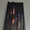 J JACKCUBE DESIGN American Flag Coin Holder Challenge Coin Display Military Coin Holder Metal Wall decor Living Room, US Patriotic Art - MK960B(US Flag)