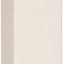 A&S Mezuzot Modern Concrete Mezuzah Case with Scroll, Easy Peel and Stick Mezuza (Ivory+ Engraved Shin, 6 Inches)