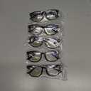 CCVOO 5 pack Reading Glasses for Women/Men, Bifocal, Progressive, Readers for Women/Men, Eye glasses, Blue Light Glasses +4.0