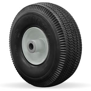 105-3471 Front Wheel and Tire Assembly Replacement for Toro TimeCutter Z 4.10/3.50-4/Exmark Quest Z-Turn Riding Mower(1 Pack)