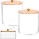 3 Pack Large Laundry Pods Container & Dryer Sheet Holder Set, Plastic Laundry Organization Jars with Lids, Labels, Scoops & Scent Booster Spoons for Detergent and Powder