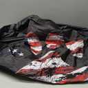 Paws US American Flag Spare Tire Cover with Backup Camera Hole Wheel Tire Cover Fit Trailer, RV, SUV and Many Vehicle 17inch