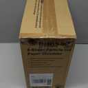 Bonsaii Paper Shredder, 8-Sheet Crosscut Shredder with 4.2 Gallon Bin Shred Credit Card/Mail/Staple/Clip for Home Office, P-4 Security Level (C261-C)