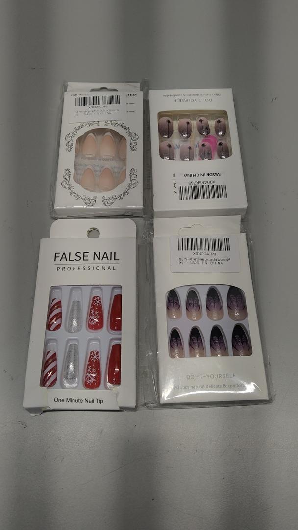 Set of Press on Nails, Fake Nails