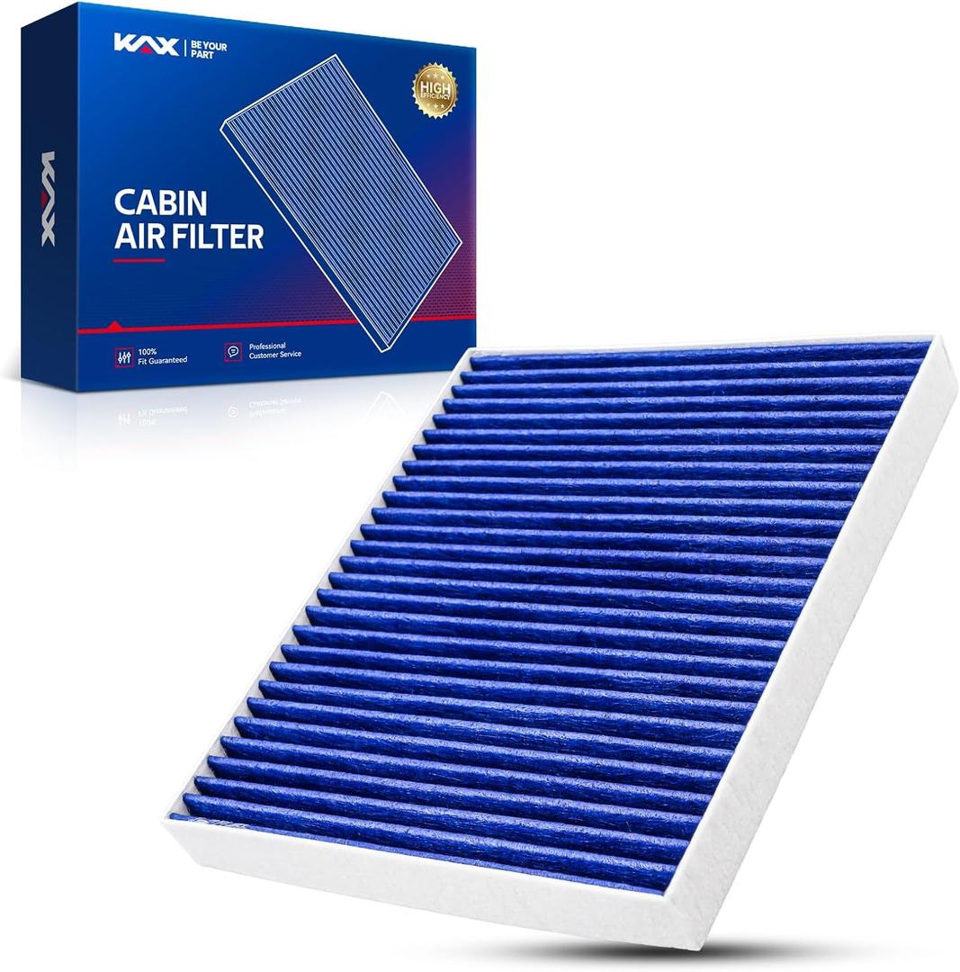 KAX HEPA Premium Cabin Air Filter with Dual Active Carbon, CF11175 Replacement for Mazda 6 2009-2013, Passenger Compartment Air Filter
