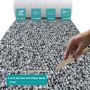 Hjdeck Boat Flooring EVA Foam Boat Decking Marine Carpet Non-Slip Decking Sheet Self-Adhesive Marine Flooring for Fishing Boat Kayak Yacht RV Swimming Pool Golf Cart 94.5"x23.6"/16.1"/11.8"