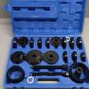 Orion Motor Tech Wheel Bearing Press Kit for Front Wheel Drive Bearing Removal & Installation, 24pc Wheel Bearing Puller Tool Set with Sliding Screws Universal Bushings Sleeves (blue)