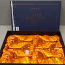 Vintage Crystal Champagne Coupe Glasses | Set of 6 | 4-5 oz Classic Cocktail Glassware - Martini, Manhattan, Cosmopolitan, Sidecar, Daiquiri | 1920s Speakeasy Retro Style Saucers | Storage Box