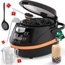 WantJoin Boba Maker - Commercial 8L Bubble Cooker Automatic Cooking Pot Tapioca Maker Warmer Machine for Bubble Tea Milk Tea Restaurant Dessert Stores, 1350W