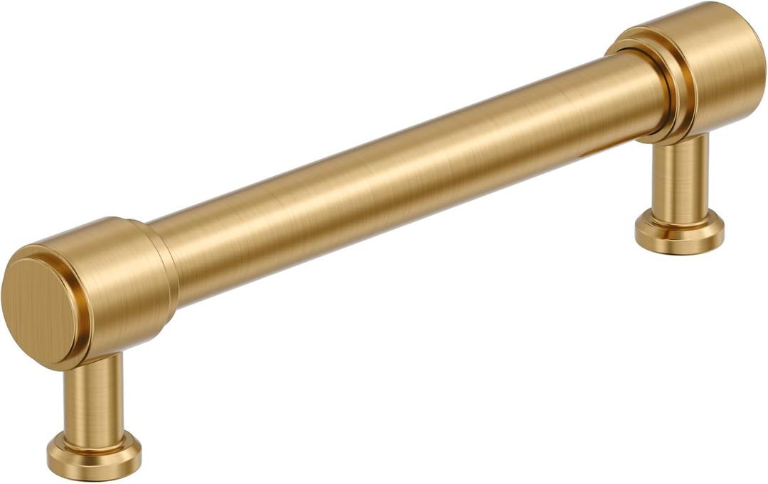 Amerock Faircrest 5-1/16 inch (128mm) Center-to-Center Champagne Bronze Cabinet Pull, BP37464CZ