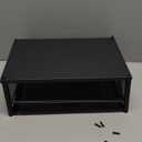 OPNICE Computer Monitor Stand Riser, Desk Organizer with Drawer, Laptop Stand, Office Desk Accessories & Workspace Desktop Organizers Storage for Office Supplies(Black)