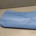 Light Blue Ribbed Non Slip Plastic Mats, Rectangular, Stack/Bundle