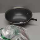 Souped Up Recipes 10 Inch Carbon Steel Wok For Electric, Induction and Gas Stoves (Lid and User Guide Video Included)