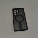 TOCOL Magnetic for Samsung Galaxy S25 Ultra Case, Kickstand with Upgraded Full Camera Protection, Compatible with Magsafe, Drop Protection Slime Cover for Samsung Galaxy S25 Ultra 6.9-Inch (Black)