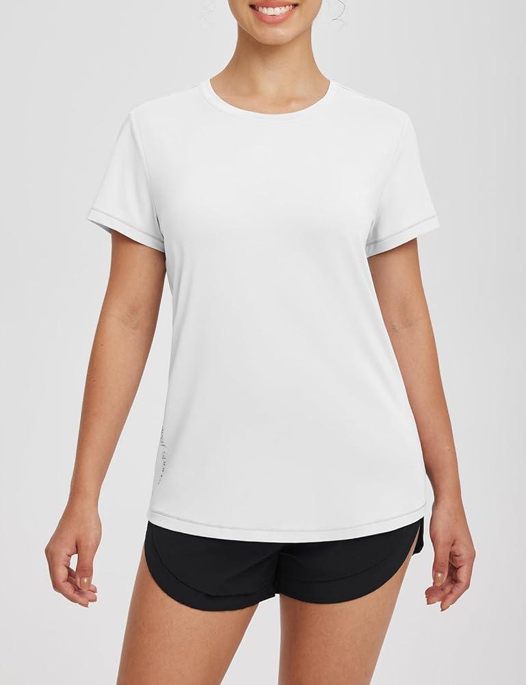 Baleaf Womens Workout Tops Short Sleeve Loose Fit Yoga Athletic Shirts Lightweight Moisture Wicking Running Top, 2XL Baleaf Womens Workout Tops Short Sleeve Loose Fit Yoga Athletic Shirts Lightweight Moisture Wicking Running Top, 2XL
