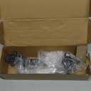 2 Pcs 7.6" Gate Handle Carbon Steel Casting Sliding Barn Door Handles, Fence Outdoor Barn Door Hardware Iron Hardware Pulls (Vintage Farmhouse Cabinet Pulls,Garage(with Screws)