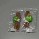 Get Joy Bully Braid Natural Dog Chew, 6 Inch, Braided Single Ingredient Bull Pizzle Long Lasting Dog Chew, Odor Free, Pack of 2