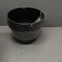 Quarut 12 Inch Large Planter Pot for Plants Indoor Outdoor, 4 Pack Plastic Flower Pots with Drainage Hole & Tray, Modern Decorative Garden Pot with Saucer, Plant Container for HouseBrown