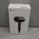 slopehill Professional Ionic Hair Dryer, Powerful 1800W Fast Drying Low Noise Blow Dryer with 2 Concentrator Nozzle 1 Diffuser Attachments for Home Salon Travel (Black)