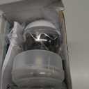 BEAUTURAL Fabric Shaver and Lint Remover, Sweater Defuzzer with 2-Speeds, 2 Replaceable Stainless Steel Blades, Battery Operated, Remove Clothes Fuzz, Lint Balls, Pills, Bobbles Gray